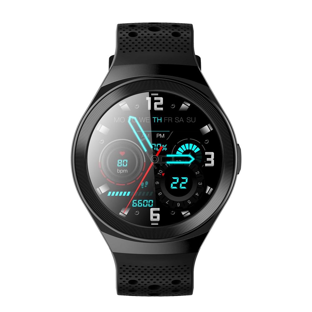 SN90 1.28 inch TFT Screen Smart Watch IP68 Waterproof Sports Bracelet Support Bluetooth Call Heart Rate Monitoring Health Watch with Information Reminder - Black-4