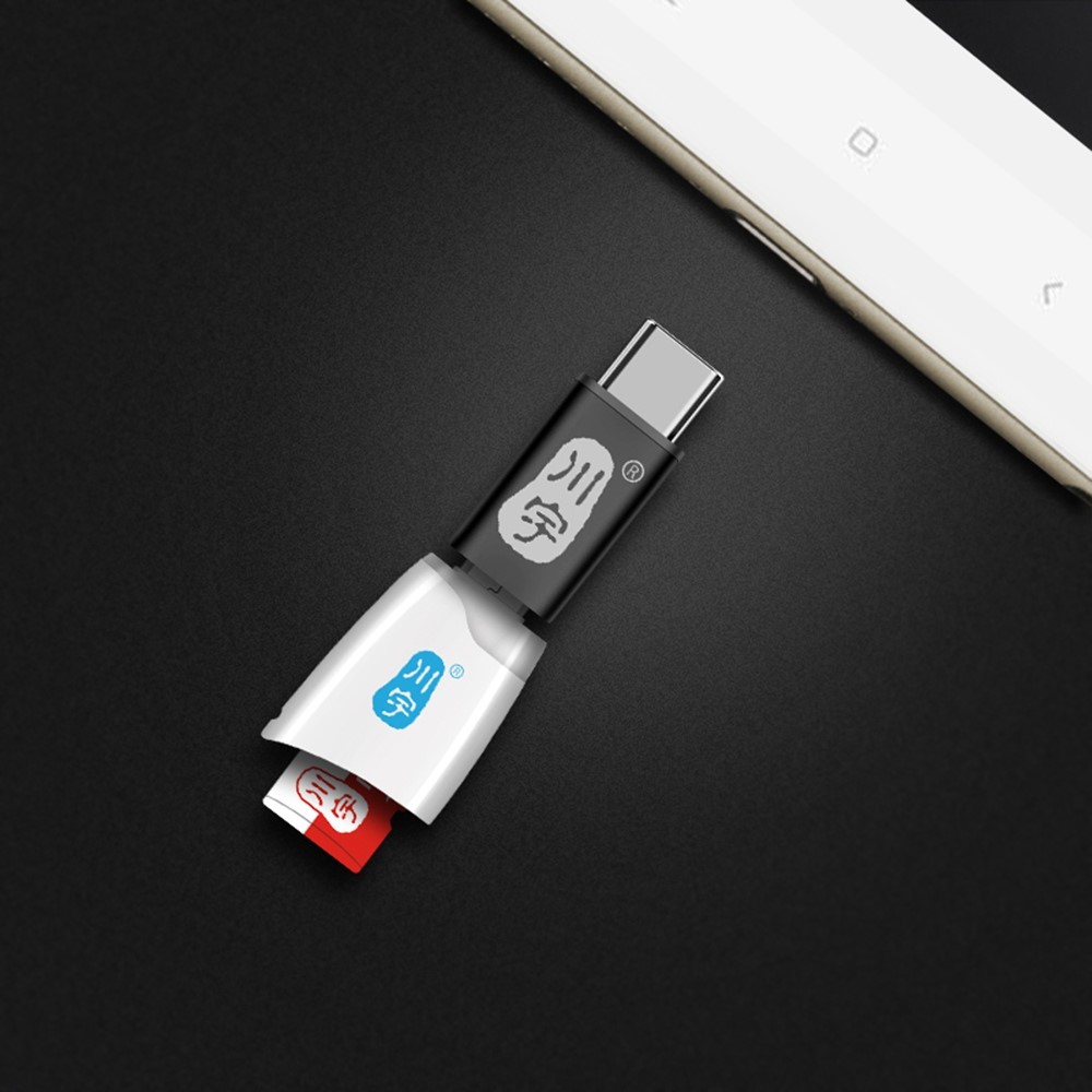 KAWAU L209 Mini Size Micro USB to Type C Adapter Laptop Computer Convert Connector-3