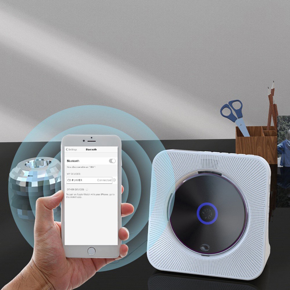 Achetez KECAG KC806C Home CD Player Repeat Fonction Bluetooth Player