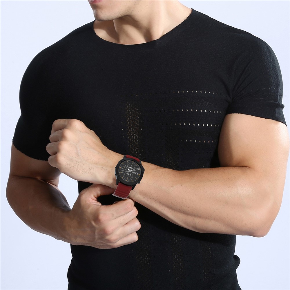 Silicone Smart Watch Band for Garmin Fenix 6, etc - Red-5