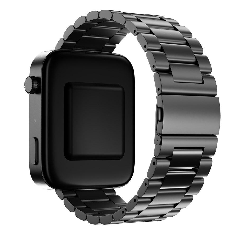 Stainless Steel Smart Watch Replacement Strap for Xiaomi Mi Watch - Black-2