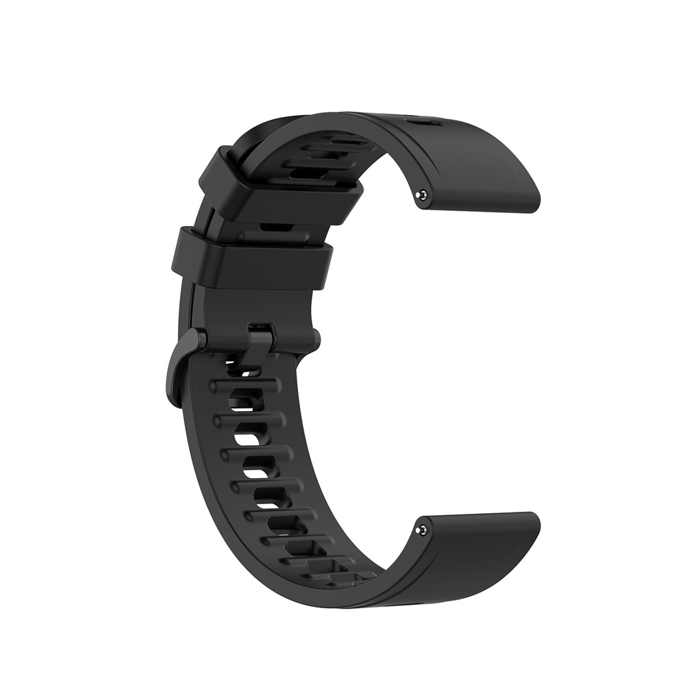 Soft Silicone Replacement Wrist Strap 20mm for Huami Amazfit GTR 42mm/GTS - Black-2