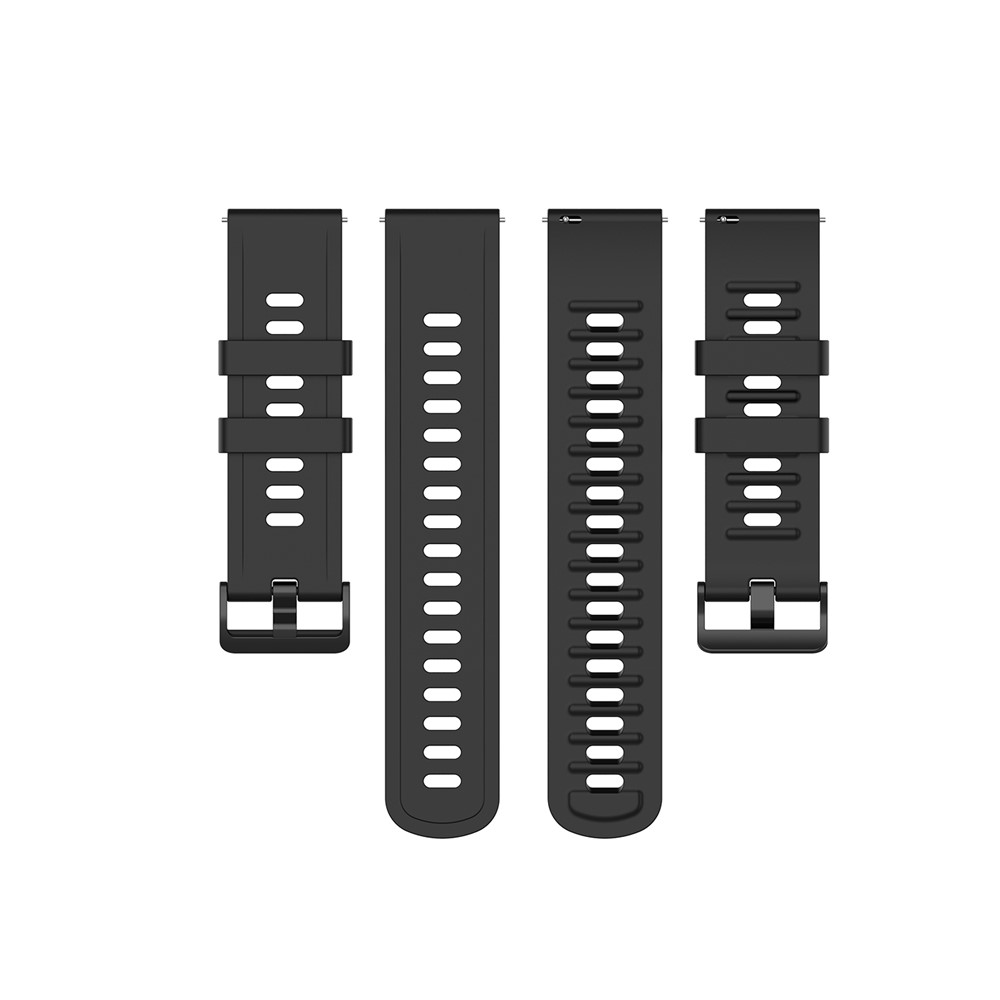 Suave De Silicona Reemplazo Muñeca 20mm Correa Para Huami Amazfit GTR 42mm / GTS - Negro-6