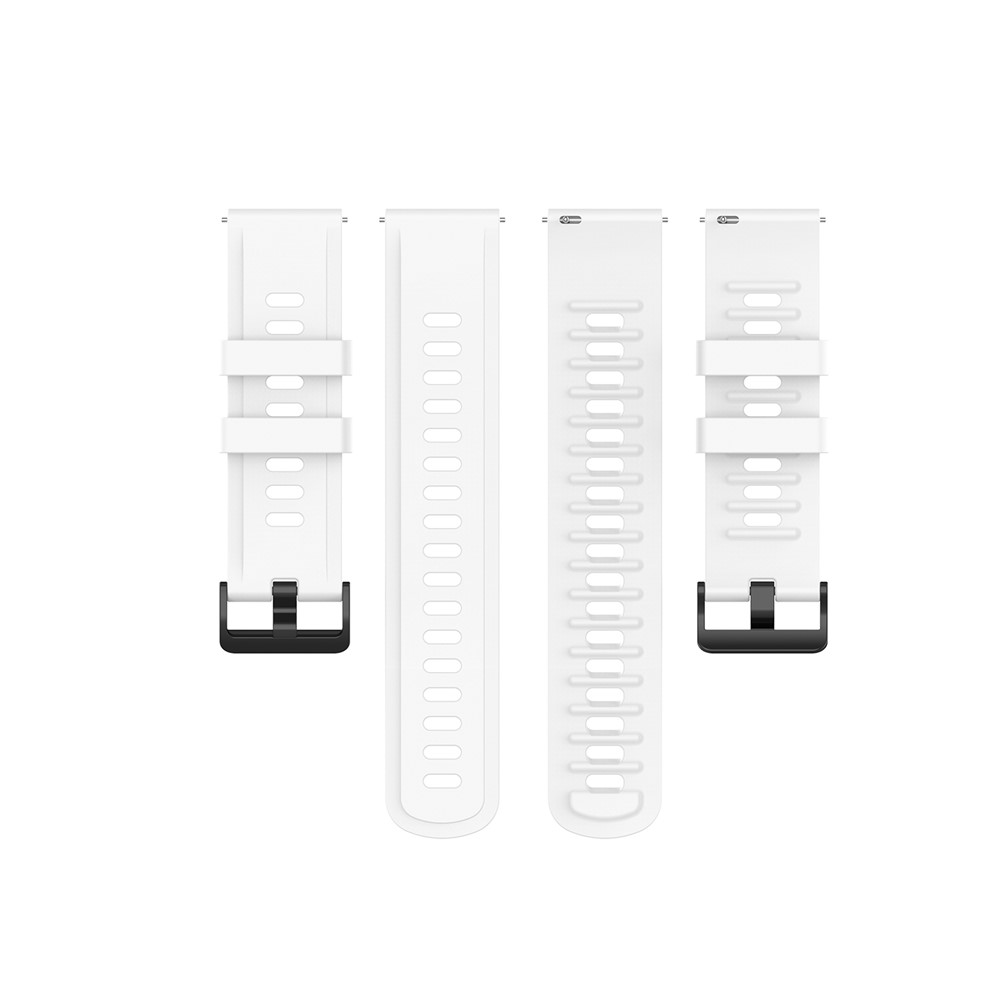 Douce Dragonne Remplacement Silicone 20 Mm Pour Huami Amazfit 42mm RTG / Gts - Blanc-5