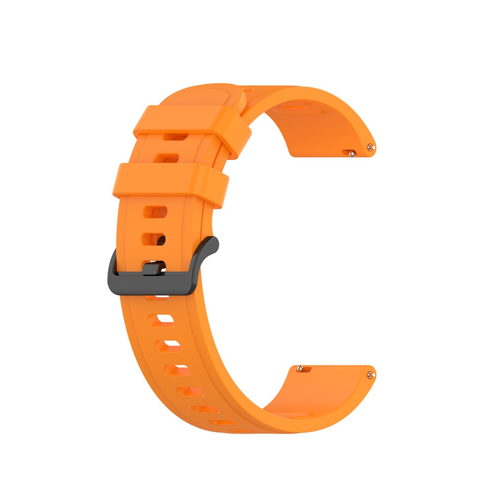 Douce Dragonne Remplacement Silicone 20 Mm Pour Huami Amazfit 42mm RTG / Gts - Orange-1