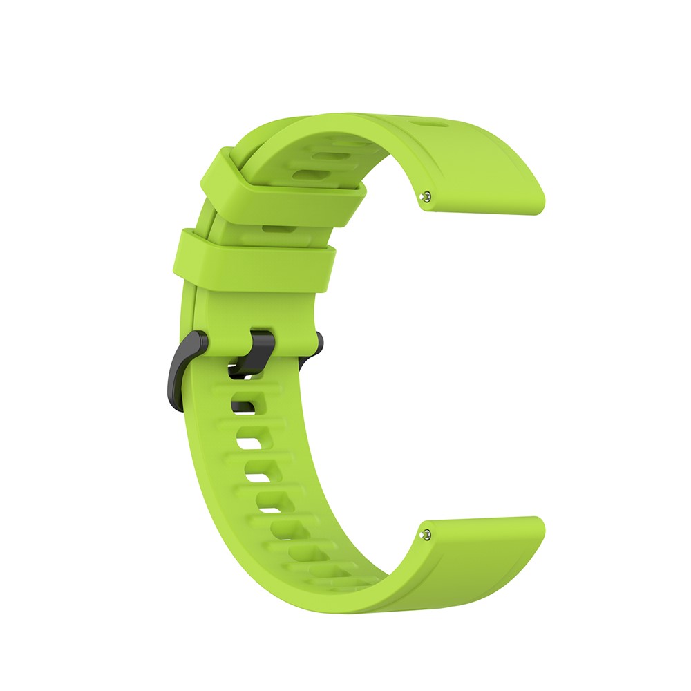 Douce Dragonne Remplacement Silicone 20 Mm Pour Huami Amazfit 42mm RTG / Gts - Vert Clair-2
