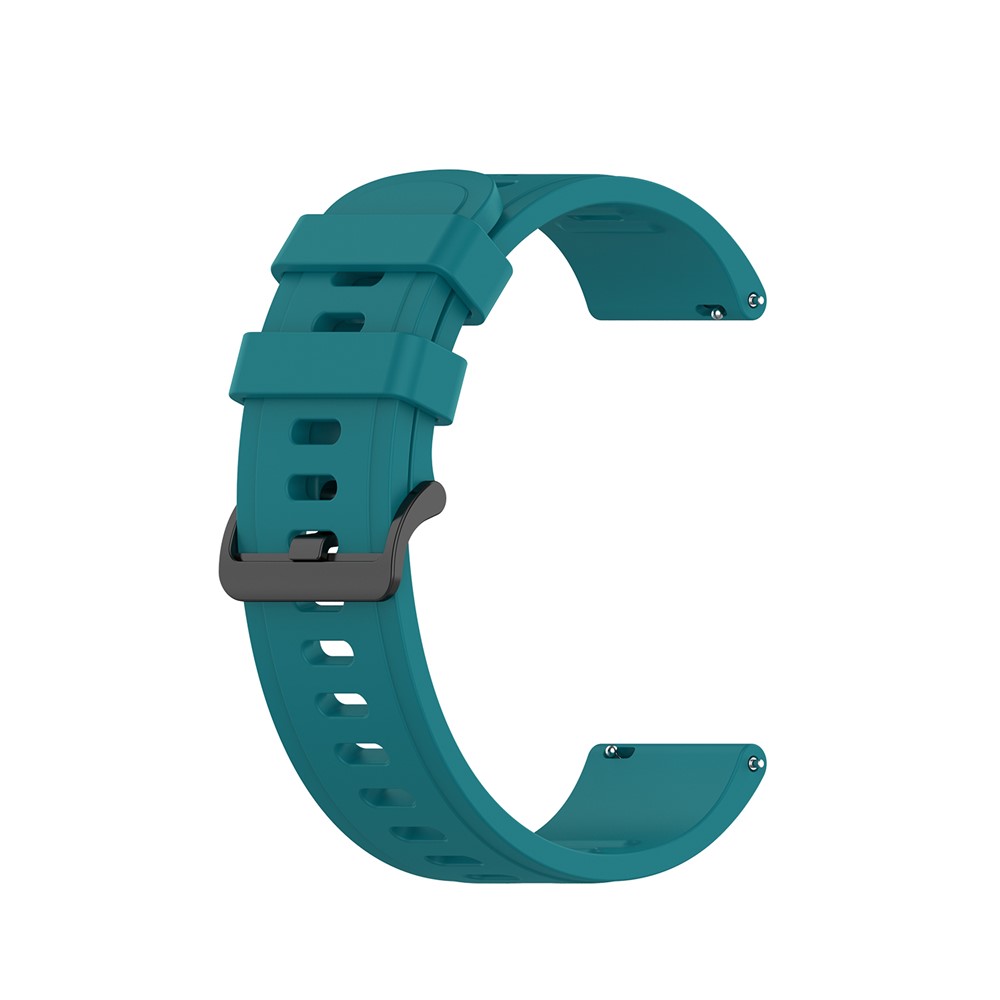 Douce Dragonne Remplacement Silicone 20 Mm Pour Huami Amazfit 42mm RTG / Gts - Vert Foncé-1