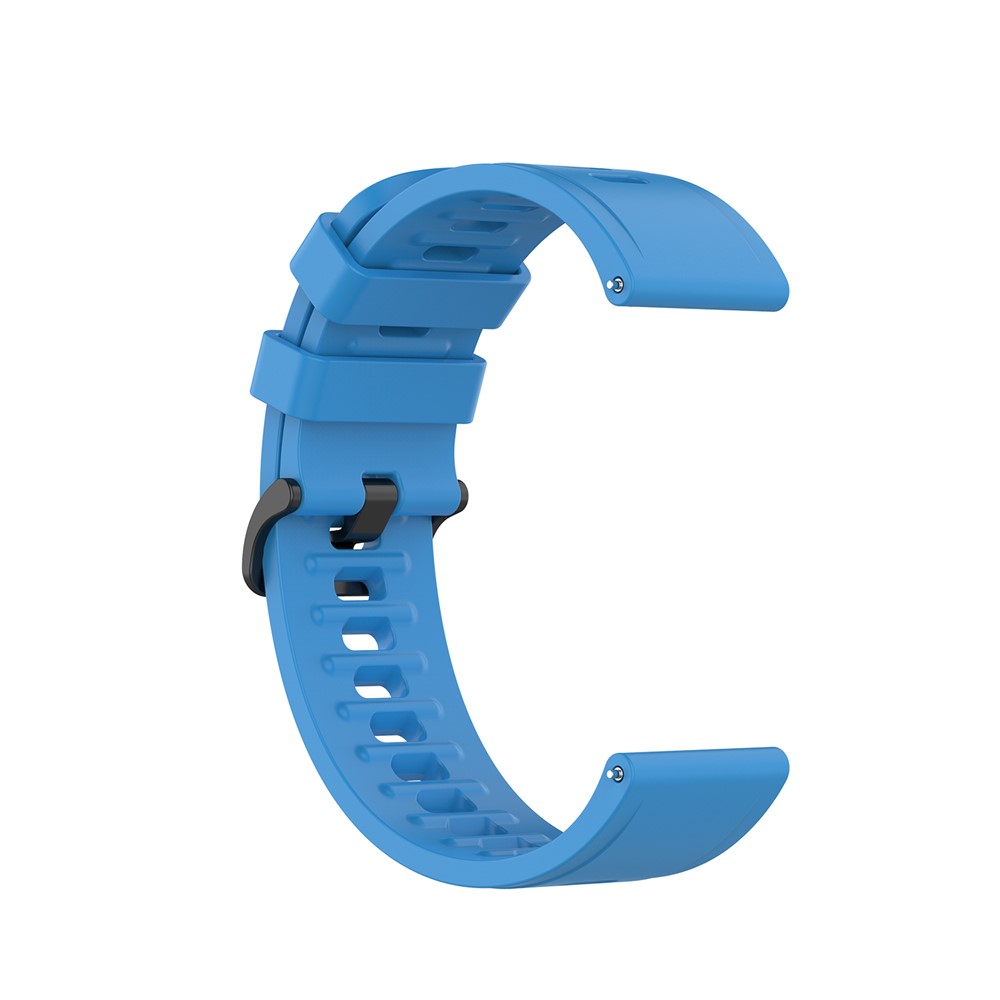 Douce Dragonne Remplacement Silicone 20 Mm Pour Huami Amazfit 42mm RTG / Gts - Bleu Ciel-2