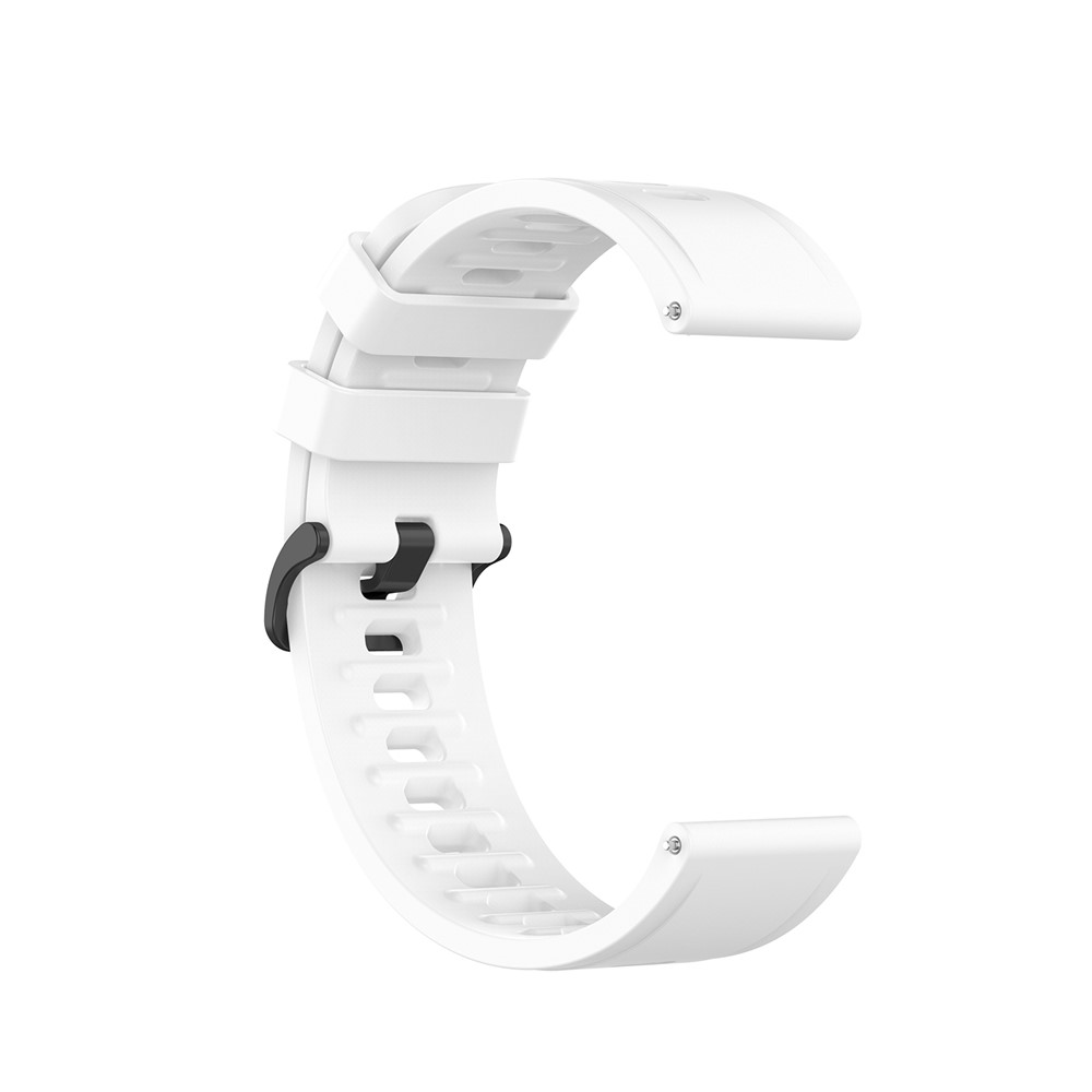Douce Montre Bracelet En Silicone Remplacement 22mm Pour Huami Amazfit 47mm RTG / Amazfit Rythme - Blanc-2