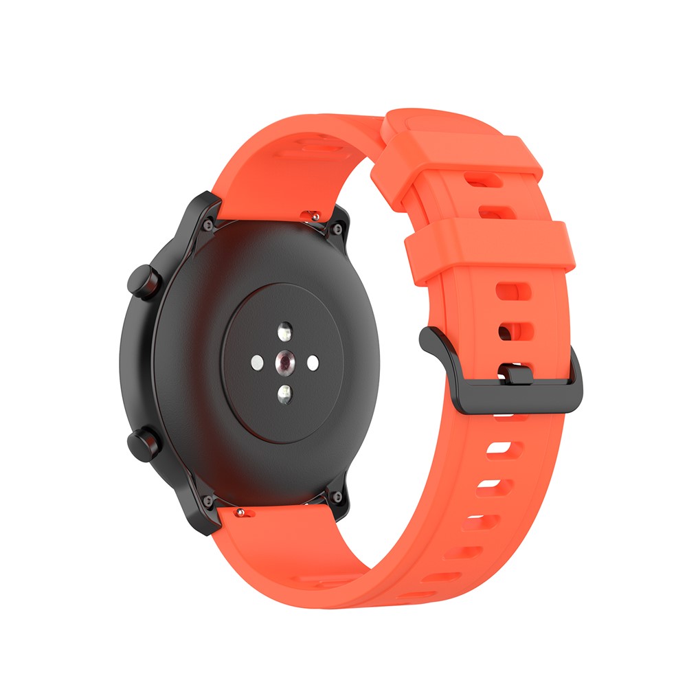 Reloj Blando De Silicona De 22 Mm De Reemplazo De La Correa De Huami Amazfit GTR 47mm / Ritmo Amazfit - Bermellón-3