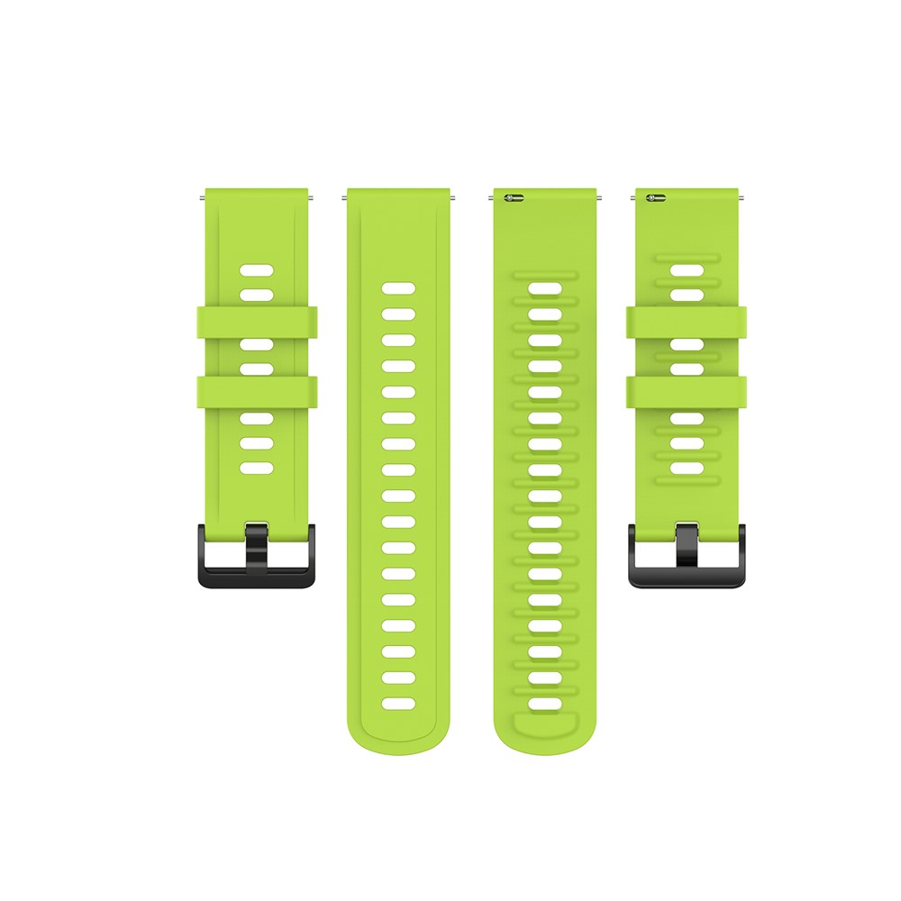 Douce Montre Bracelet En Silicone Remplacement 22mm Pour Huami Amazfit 47mm RTG / Amazfit Rythme - Vert Clair-5