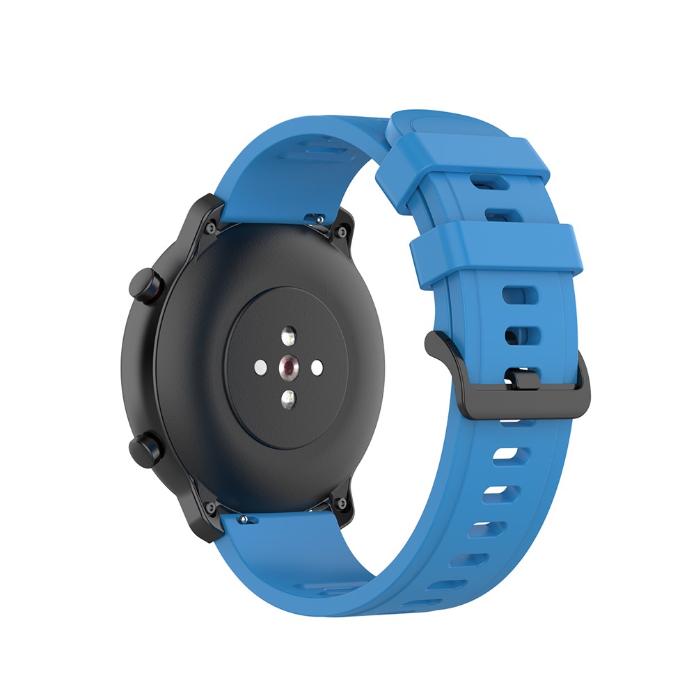 Мягкие Часы Замена Силиконовый Ремешок 22мм Для Huami Amazfit GTR 47мм / Amazfit Темп - Голубое Небо-3