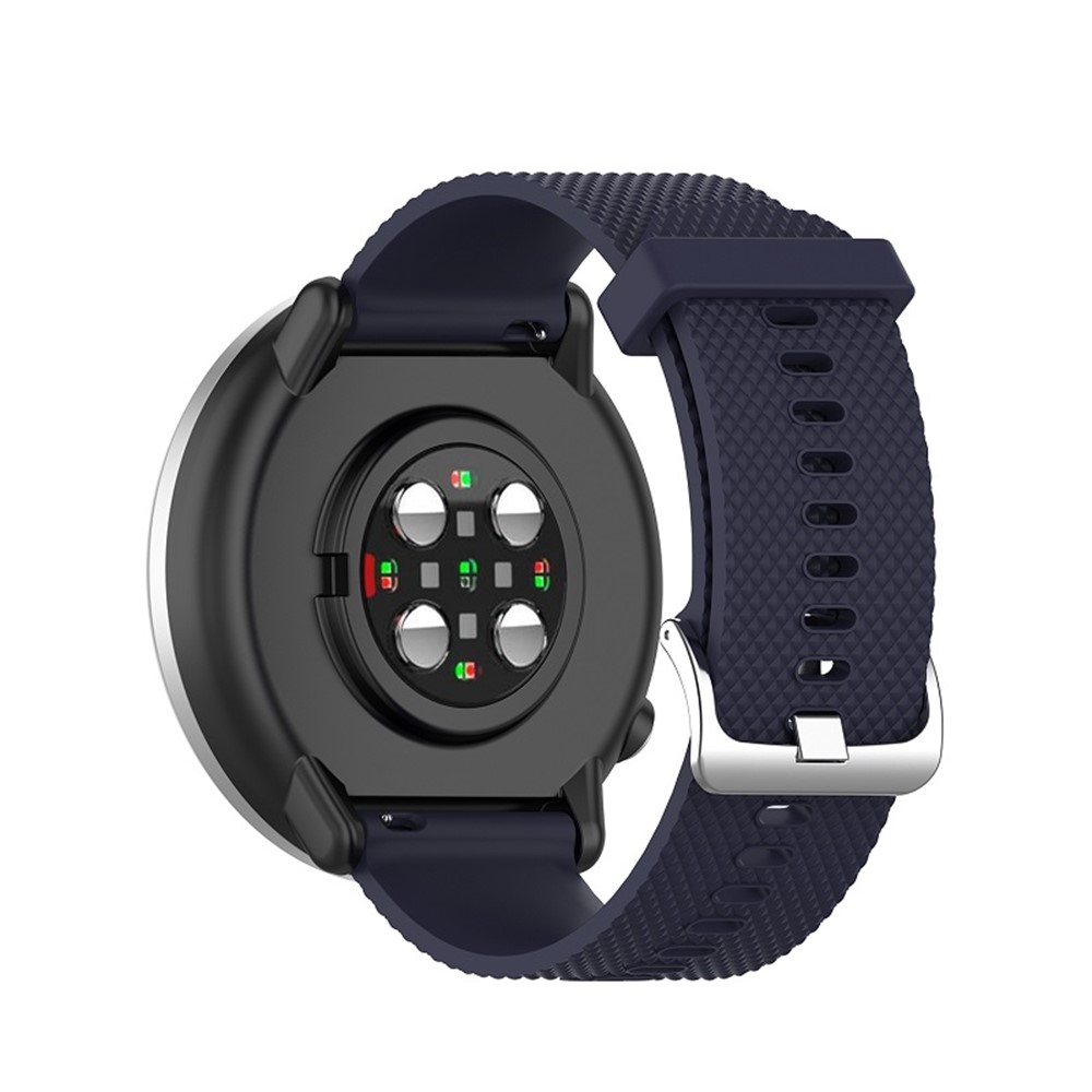 Silicona Silicone Smart Watch Correa De Reemplazo De La Correa 20mm Para El Reloj Inteligente Polar Ignite - Azul Oscuro