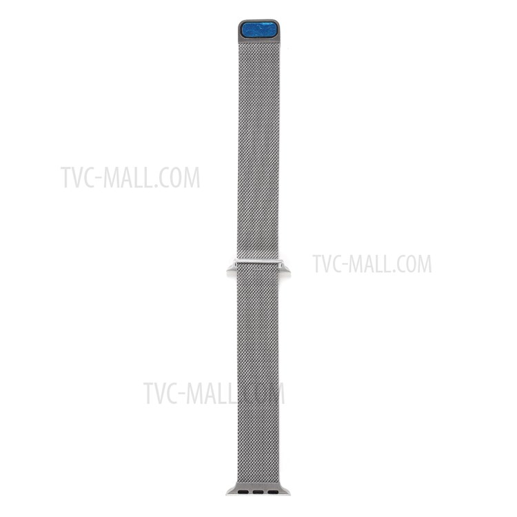 MUTURAL Metal Smart Watch Strap for Apple Watch Series 1/2/3 38mm / Series 4/5 40mm - Silver-4
