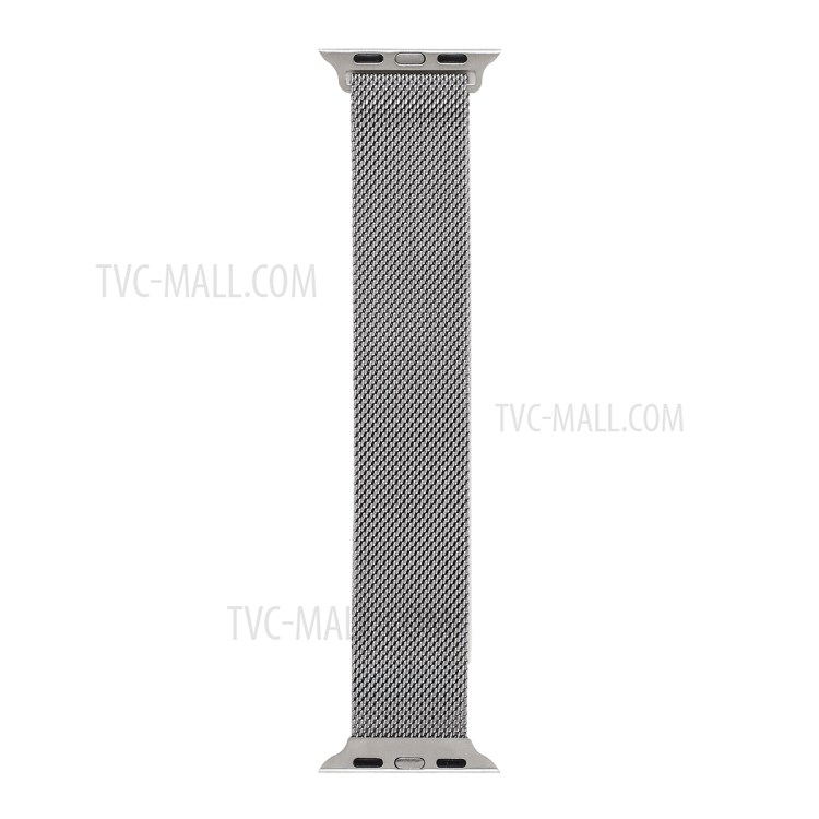 MUTURAL Metal Smart Watch Strap for Apple Watch Series 1/2/3 38mm / Series 4/5 40mm - Silver-5