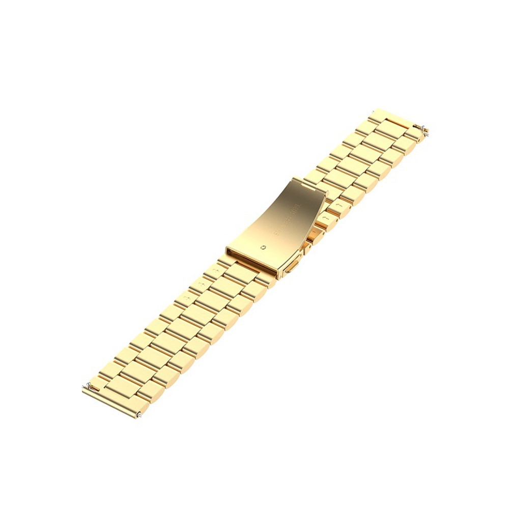 Stainless Steel Watch Band for Huawei watch GT/Huawei GT2/Nokia Within Steel HR 40mm Version/Garmin Forerunner 245 Music/245/Garmin Venu/Polar Ignite 42mm Version - Gold-3