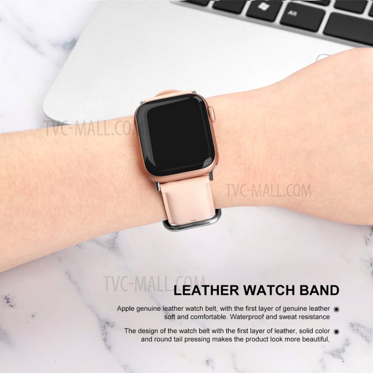 Buy Genuine Leather Smart Watch Band for Apple Watch ...