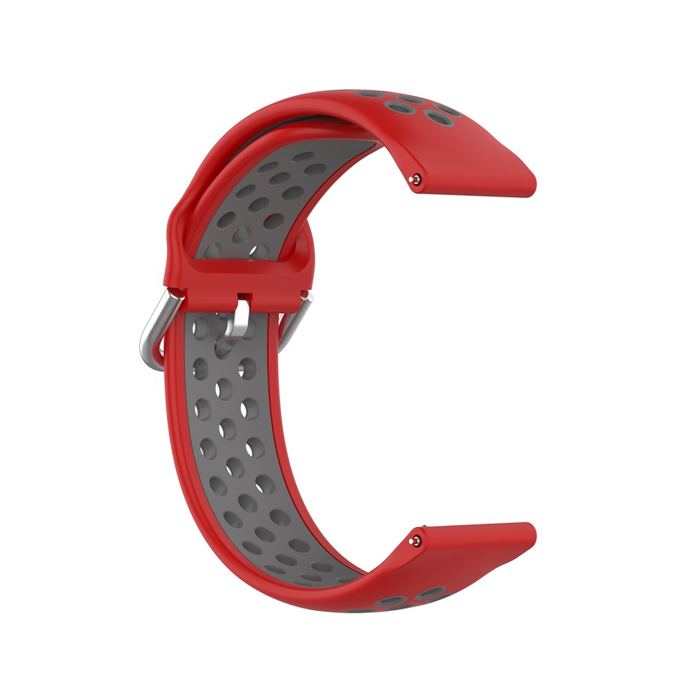 Wholesale Dual-color PC Replacement Smart Watch Strap for Honor MagicWatch  2 42MM/Huawei Watch GT2 42MM - Red/Grey from China | TVC-Mall.com
