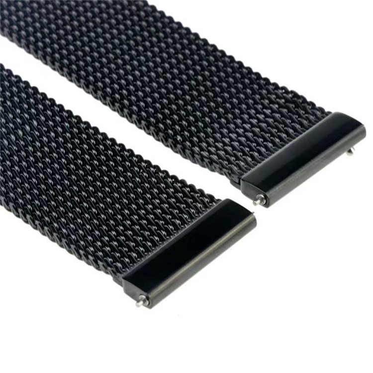 22mm Net Stainless Steel Smart Watch Band Strap for Huawei Watch GT2e/GT2 46mm - Black-4
