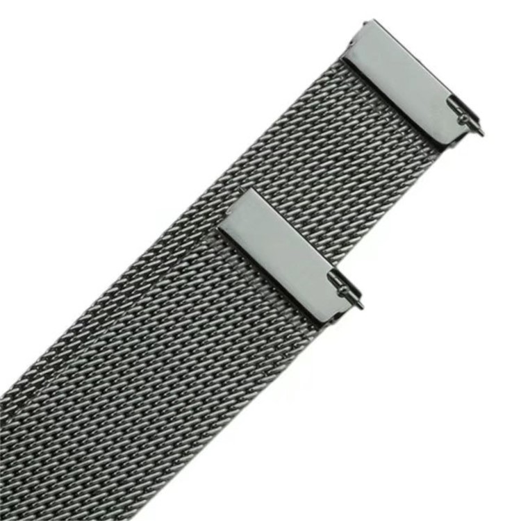 22mm Netto Edelstahl Smart Watch Bandgurt Für Huawei Uhr Gt2e/gt2 46 mm - Silber--2