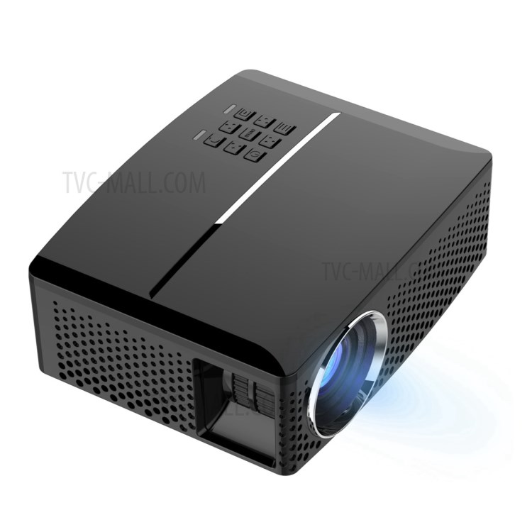 GP80 LED Проектор Full HD 1080P Проектор Домашний Медиа-плеер Театр Мини-кинотеатр - ЕС Вилка-2
