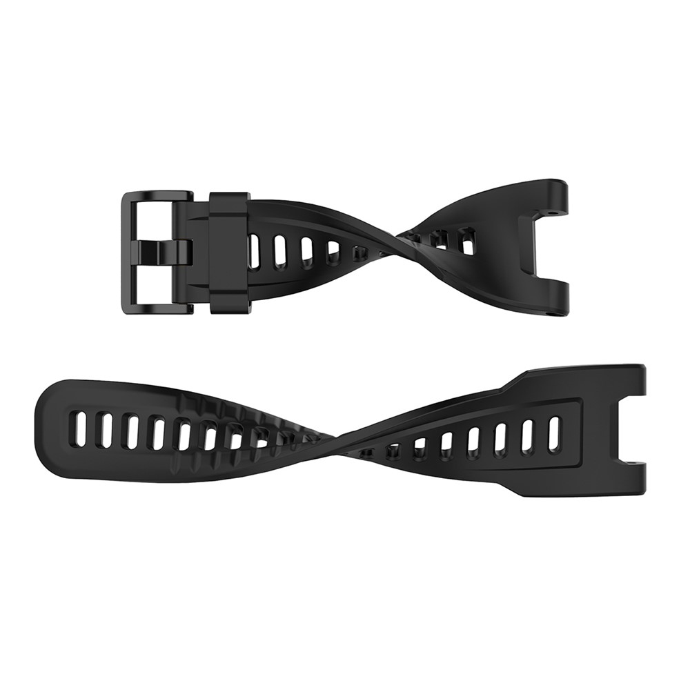 Silicone Watch Band Wrist Strap for Huami Amazfit T-Rex - Black-9