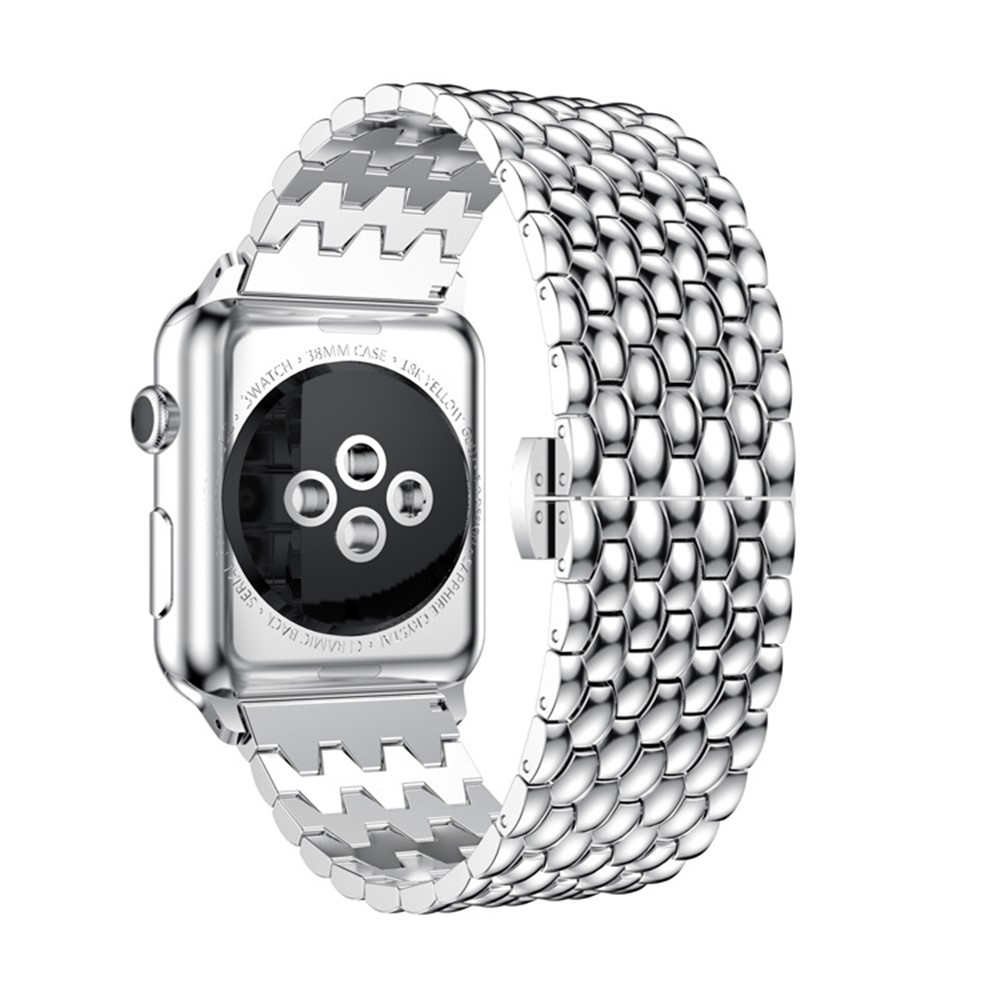 Aluminum Alloy Band Watch Strap for Apple Watch Series 6 SE 5 4 44mm / Series 3/2/1 42mm - Silver-3