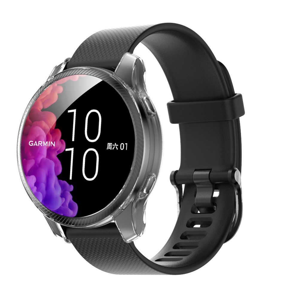 TPU Quadro Pára-choques Caso Para Venu Garmin - Transparente-1