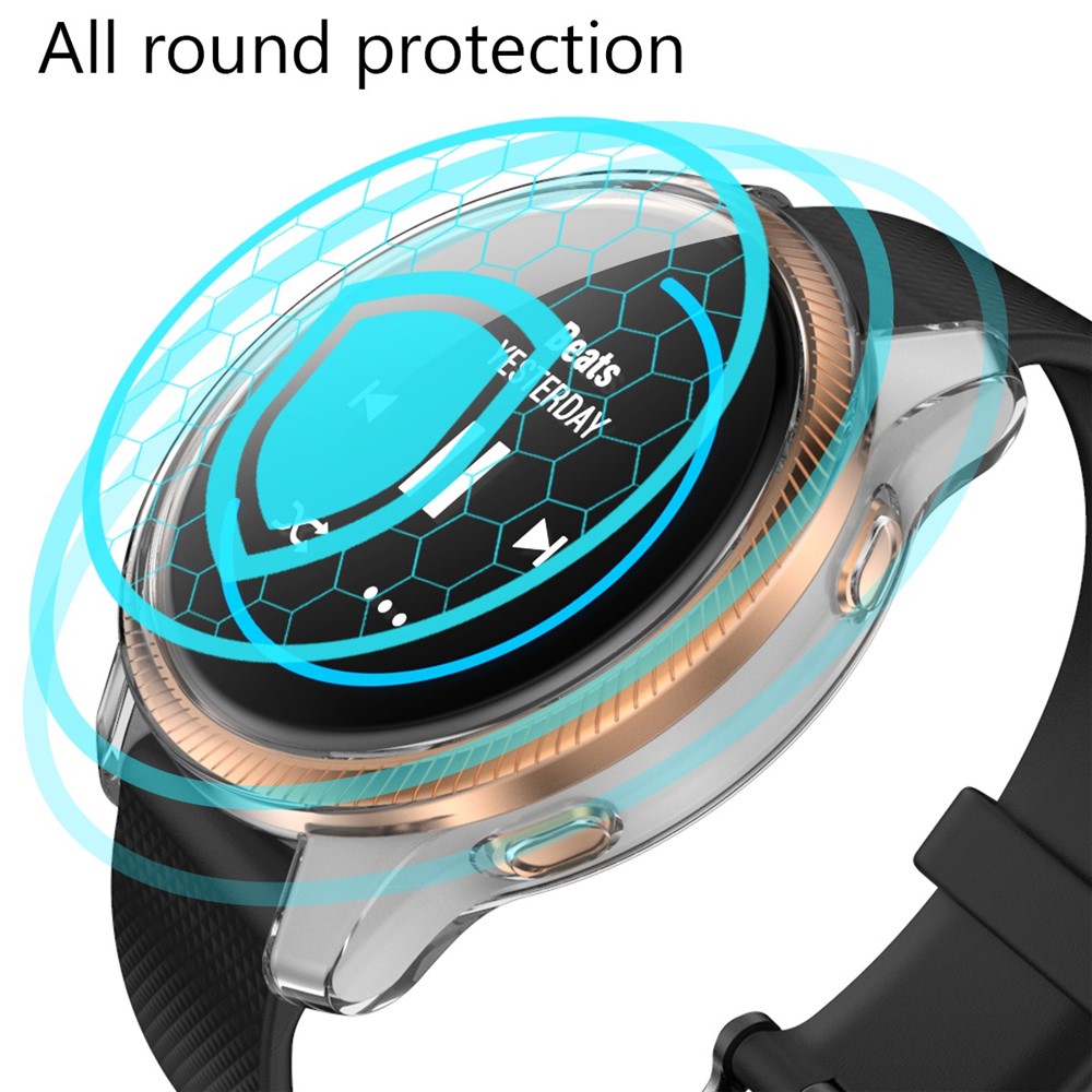 TPU Quadro Pára-choques Caso Para Venu Garmin - Transparente-2