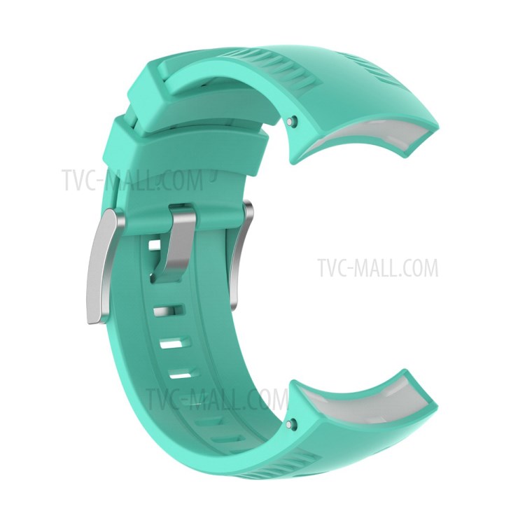 Silicone Smart Watch Replacement Strap for Suunto 7/9/9 Baro/D5 - Green-1