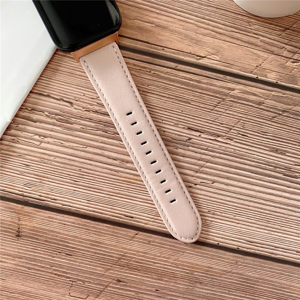 PU Leather Smart Watch Band for OPPO Watch 41mm - Pink-5