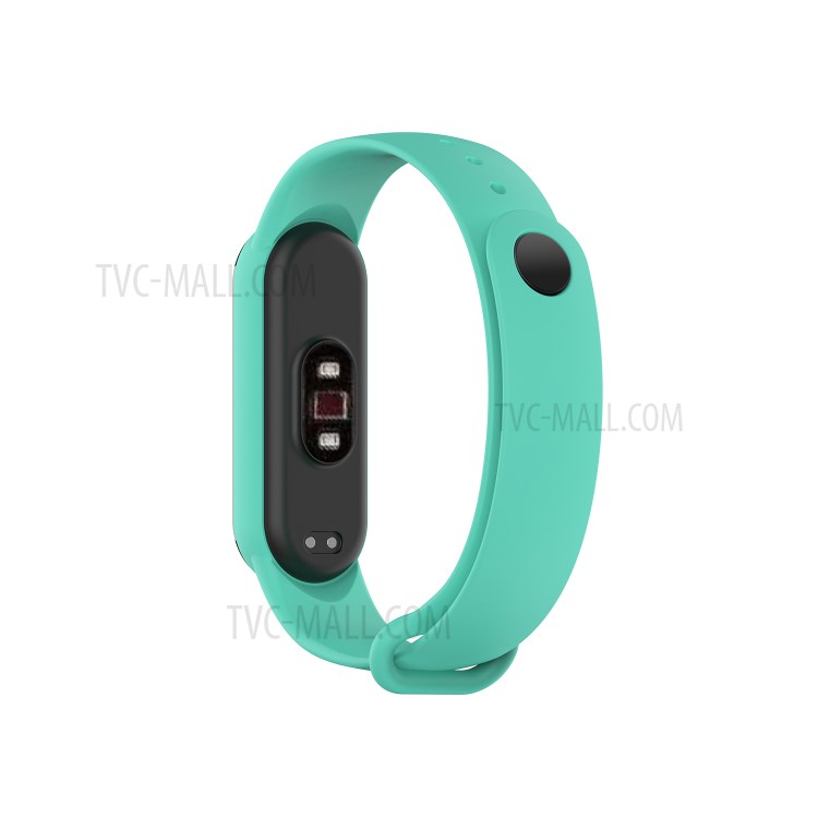 Анти-потерянный Силикон Смарт Замена Браслет Для Xiaomi Ми Группы 5 - Циан-2