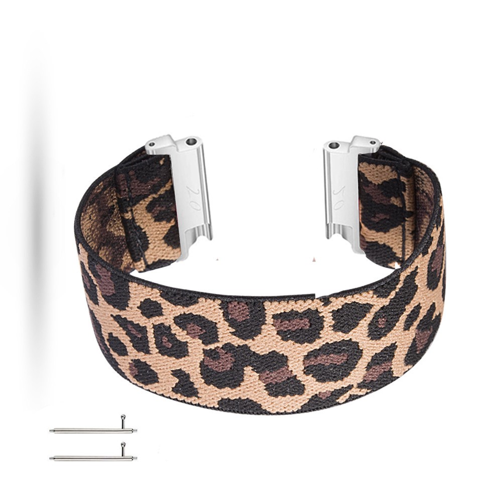 20mm Color Matching Nylon Watch Band for Huawei GT 2 42mm - Leopard-2