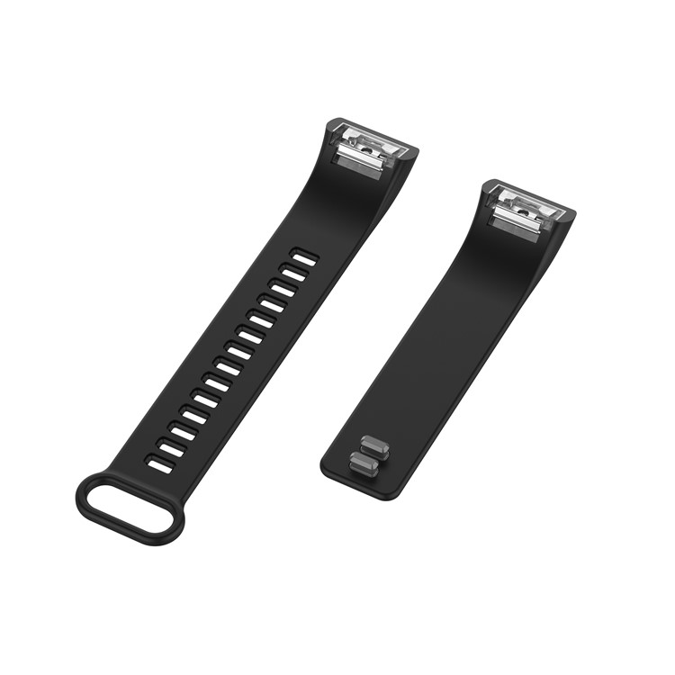 Silicone Smart Watch Band Strap Replacement for Amazfit COR A1702 - Black-4