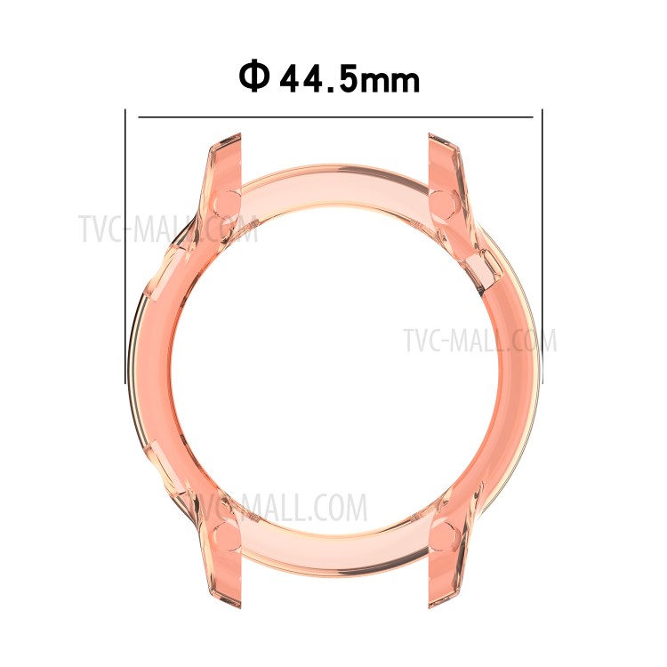 Shockproof TPU Watch Shell for Honor Magic Watch 2 42mm - Transparent Orange-6