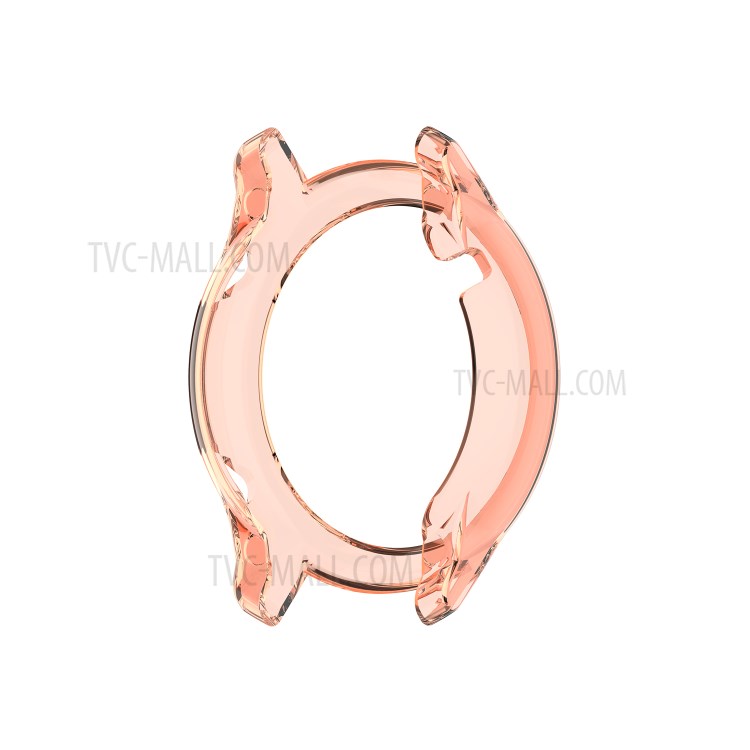 Shockproof TPU Watch Shell for Honor Magic Watch 2 46mm - Transparent Orange-4