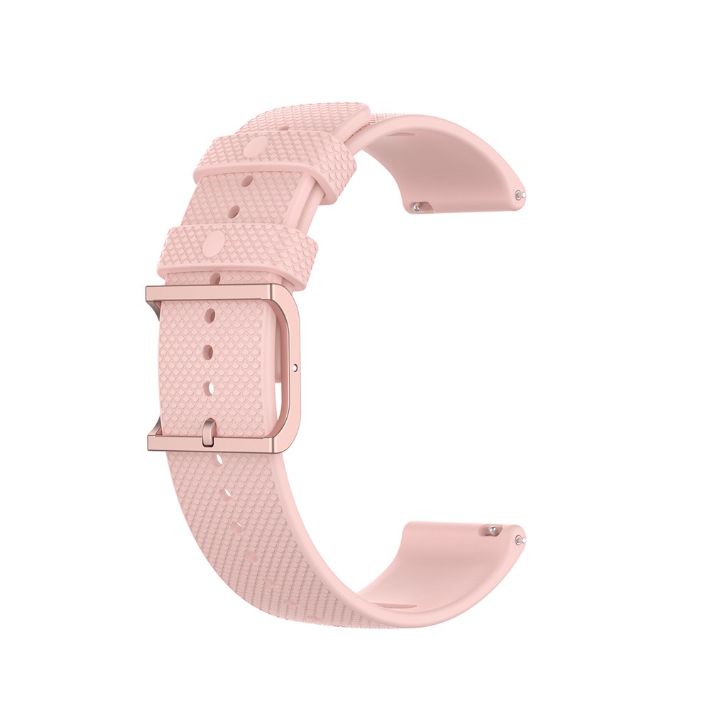 Silicone Smart Watch Band Replacement Strap 20mm for POLAR Ignite - Light Pink-1