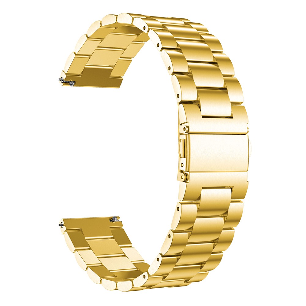 De Acero Inoxidable Reloj Inteligente De Reemplazo Banda Para Samsung Galaxy 41mm Watch3 - Oro-1