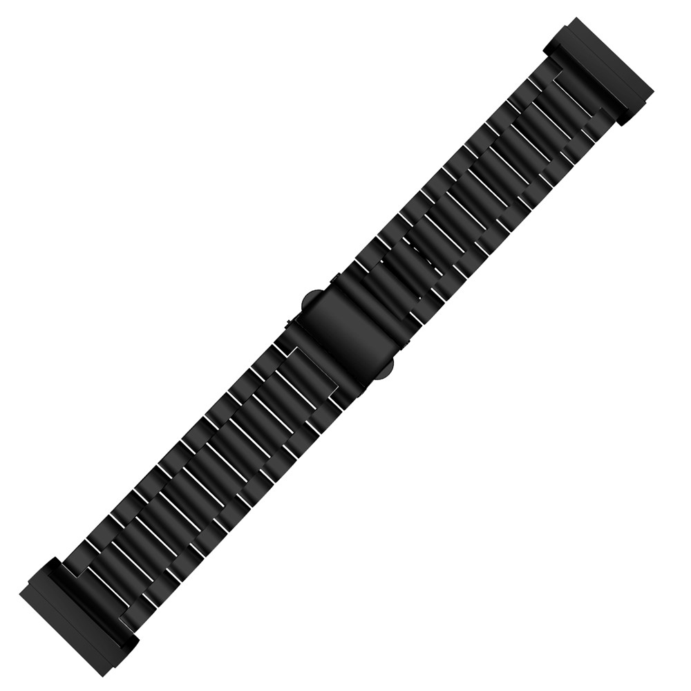 Stainless Steel Watch Band Replacement for Fitbit Versa 3/Fitbit Sense - Black-3