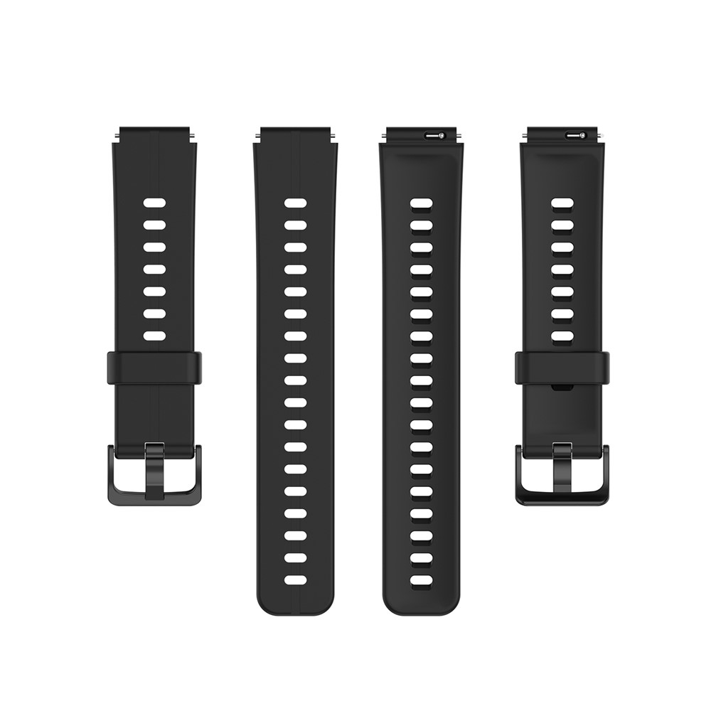 Soft Silicone Watch Strap Replacement 16mm for Huawei TalkBand B3 / B6 - Black-5