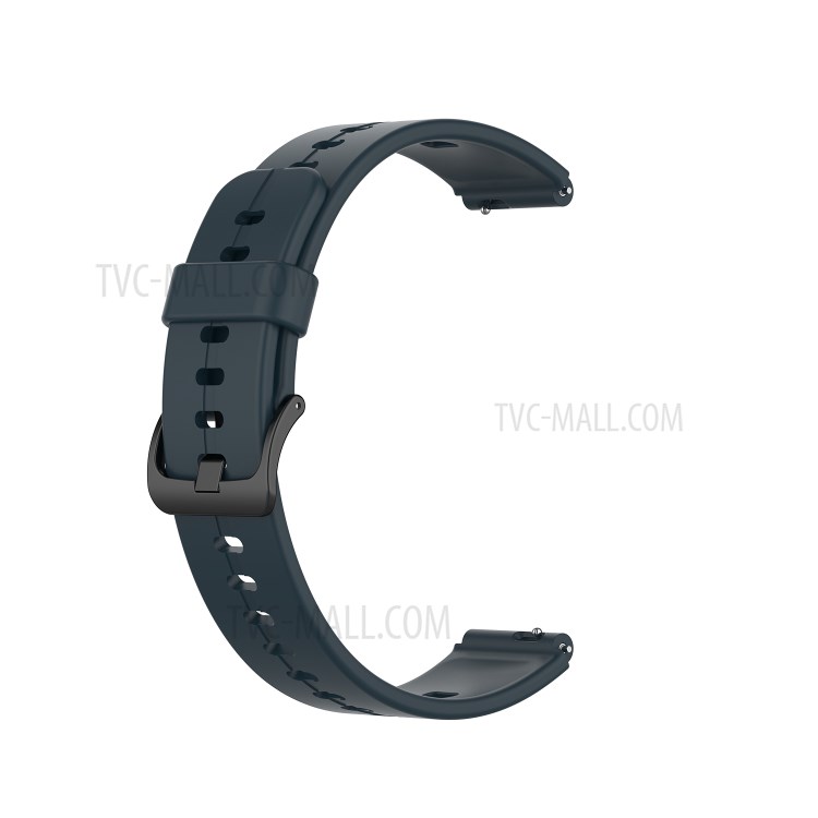 Wholesale Soft Silicone Watch Strap Replacement 16mm for Huawei TalkBand B3  / B6 - Midnight Blue from China | TVC-Mall.com