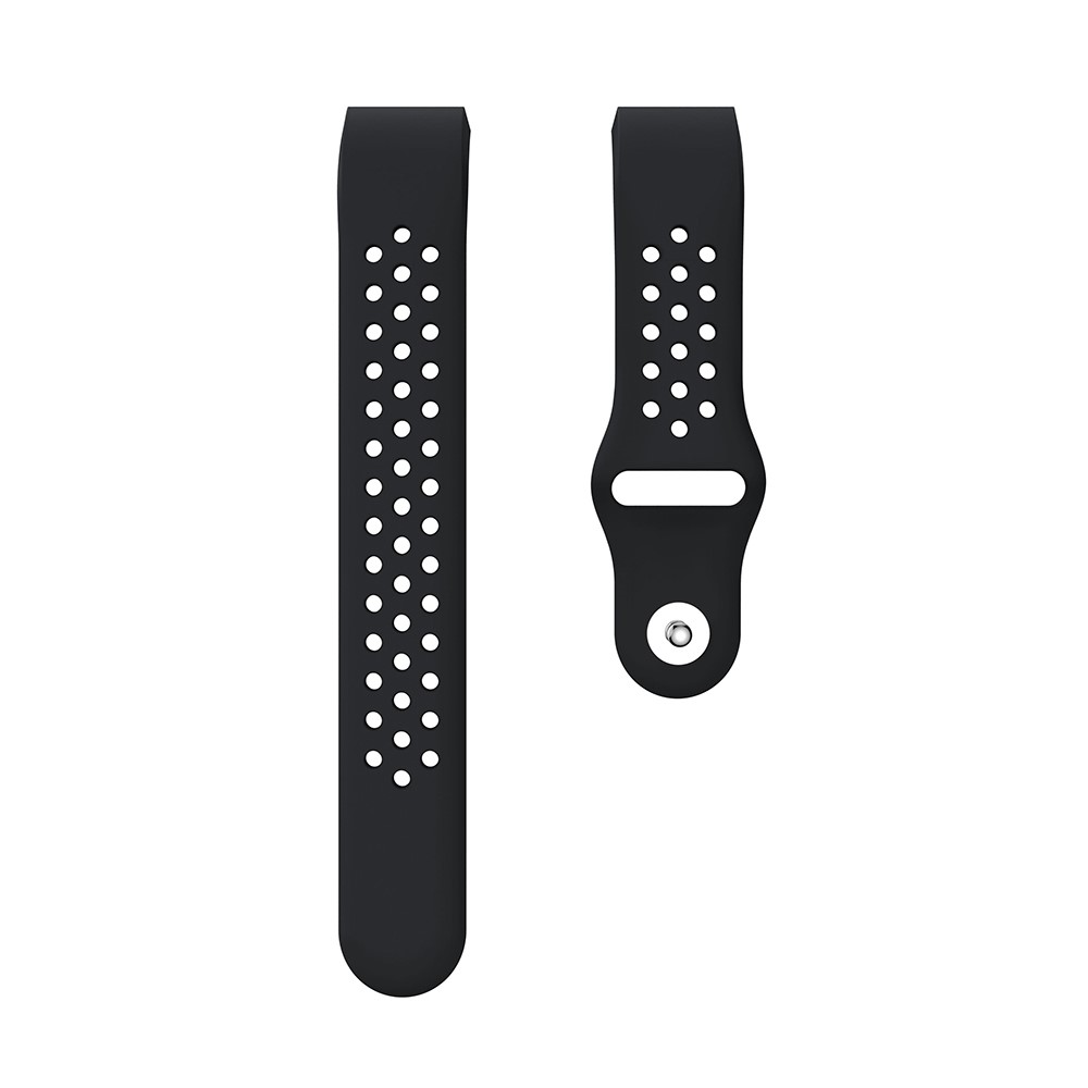 Correa De Silicona Reloj Inteligente Para Cargar 2 Fitbit - Negro-1