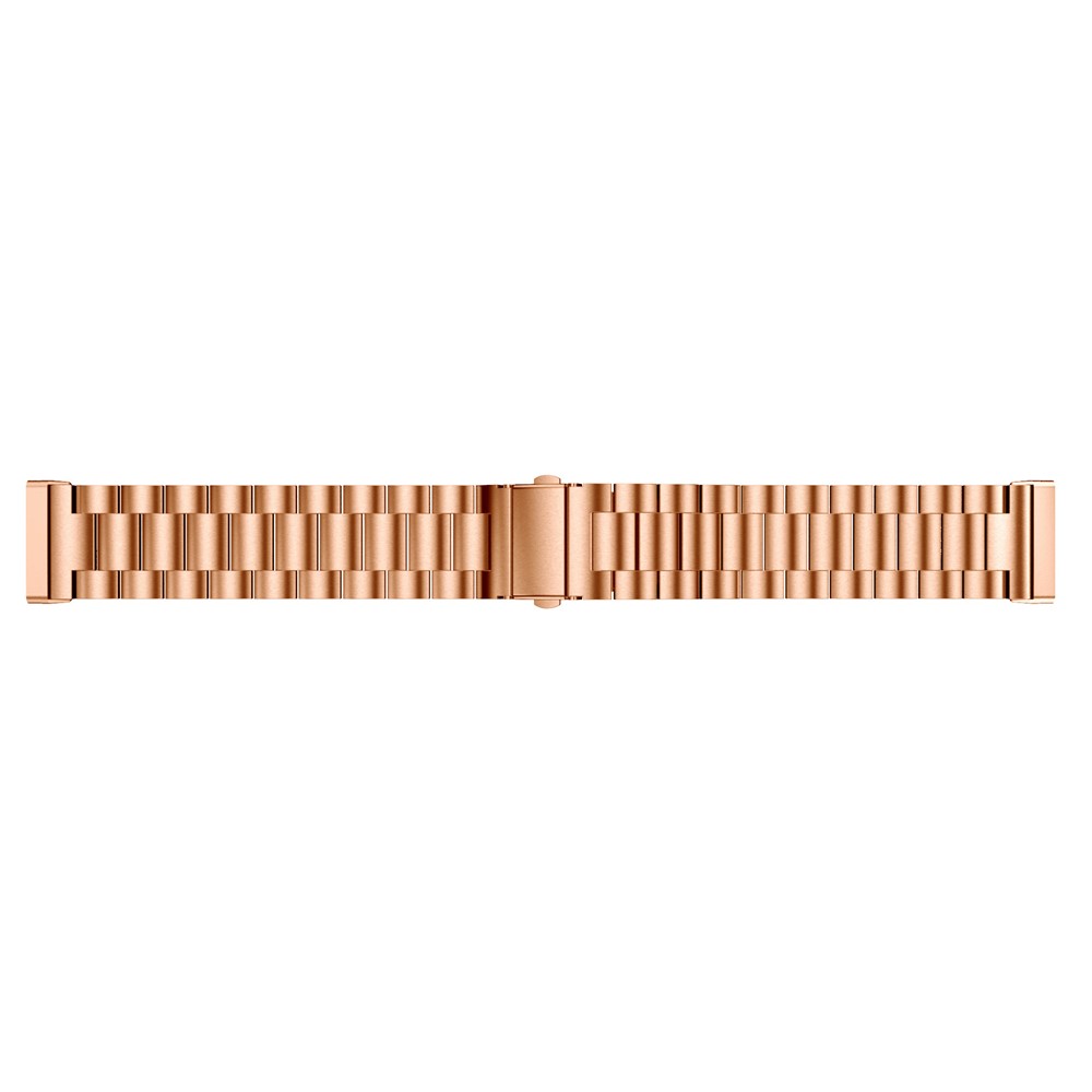 Stainless Steel Smart Watch Band Replacement for Fitbit Versa 3 - Rose Gold-4