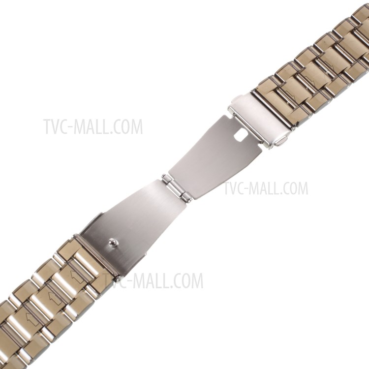 Acrylic Watch Band + Watch Frame Case for Apple Watch Series 6/SE/5/4 44mm, Series 3/2/1 42mm - Gold-6