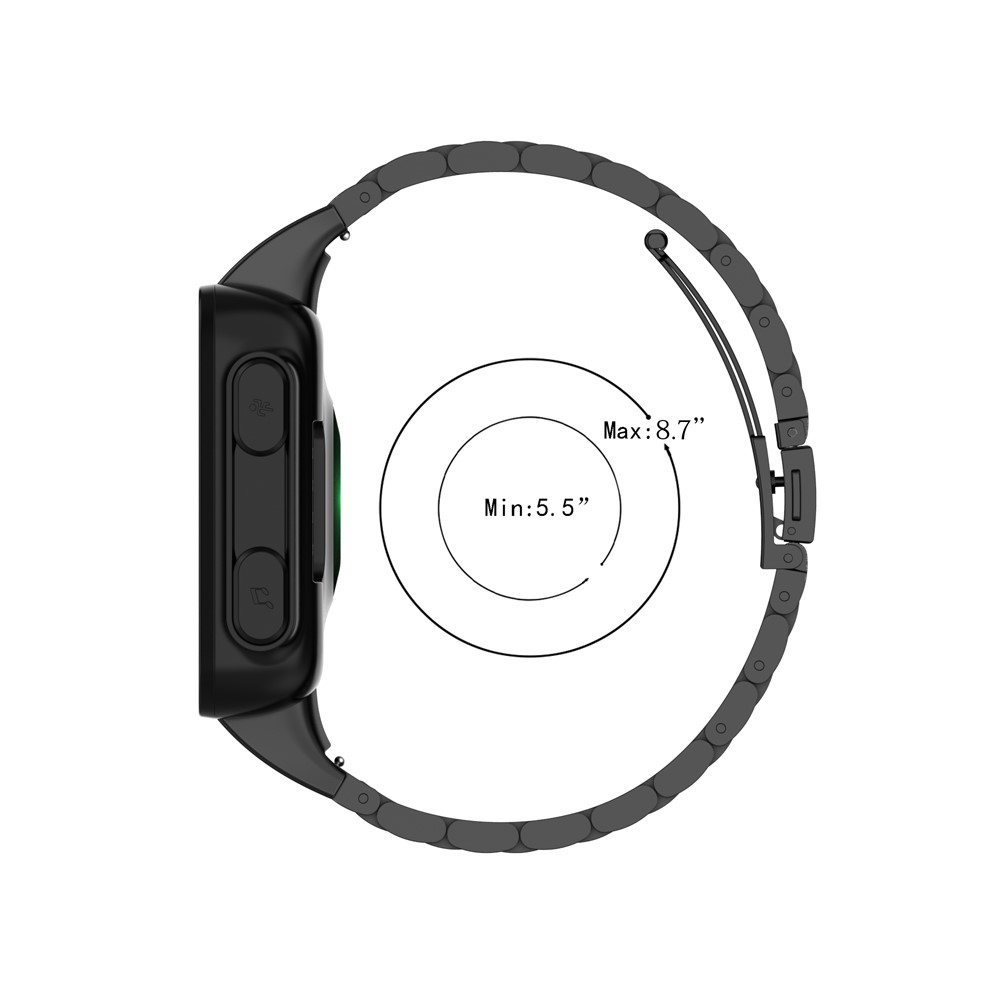 Замена Баллов Для Часов Из Нержавеющей Стали Для Garmin Forerunner35 - Черный-7