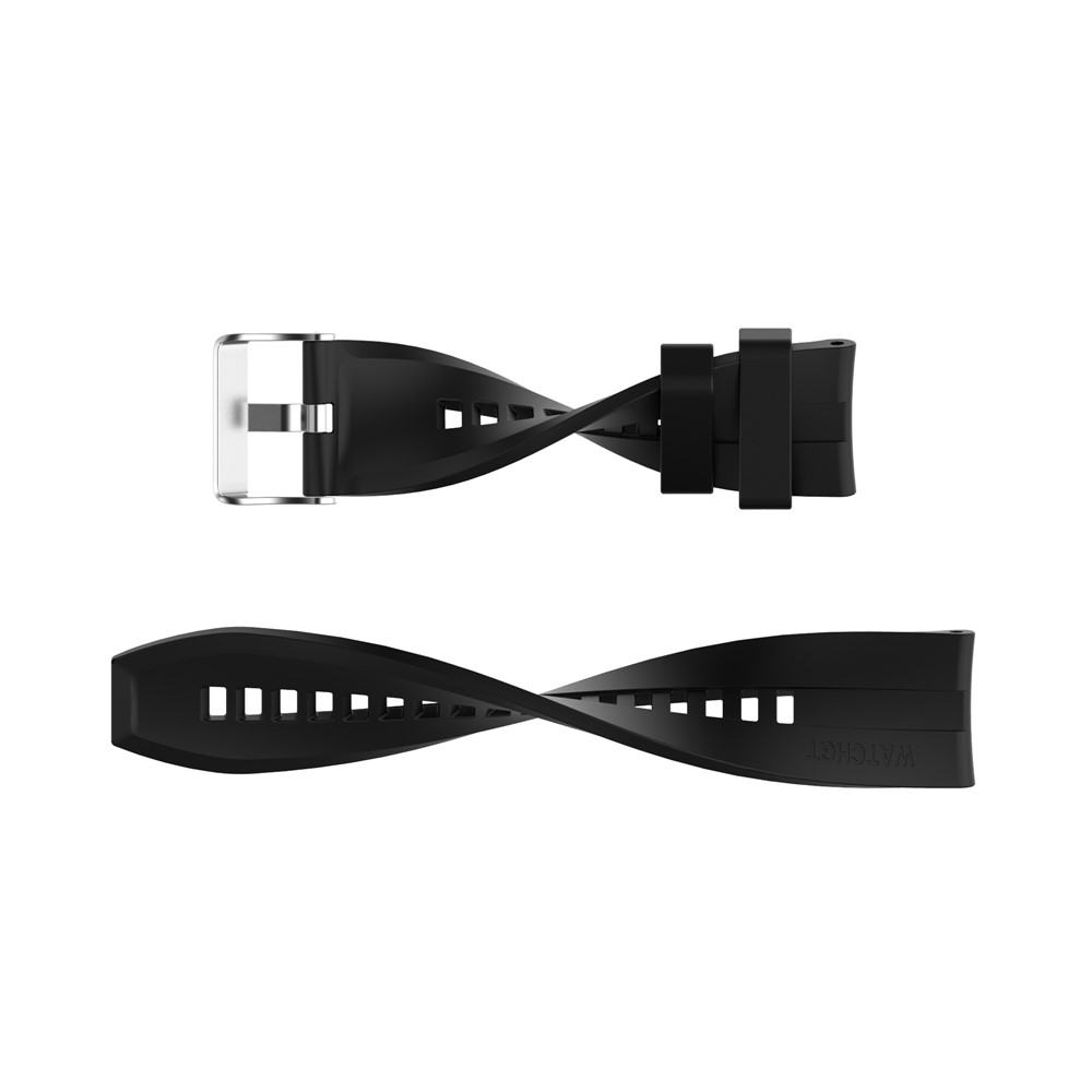 22mm Silicone Watchband Replacement Watch Strap for Huami Amazfit GTR 2e/GTR 2 - Black-9