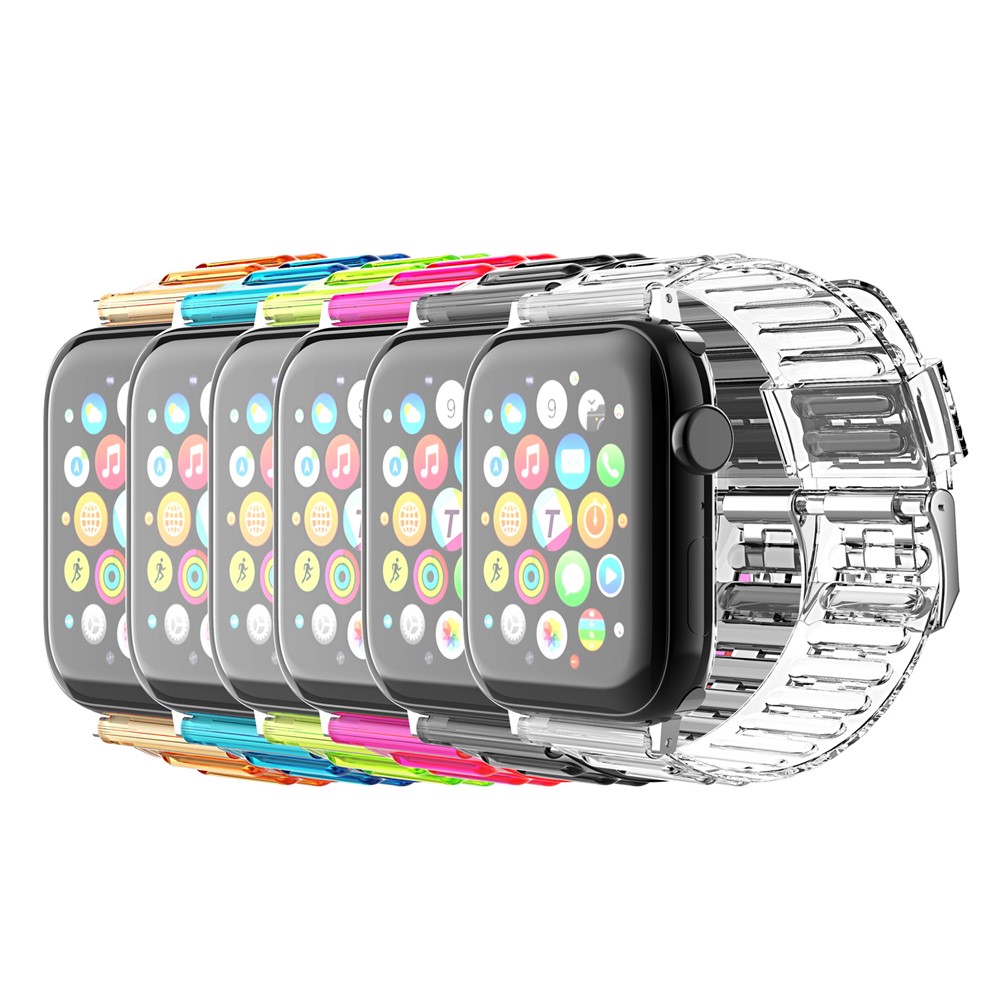 Weiche TPU Smart Watch Ersatzgurt Für Samsung Galaxy-Uhr 46mm, Huawei-Uhr GT 2 46mm Usw. - Transparent-3