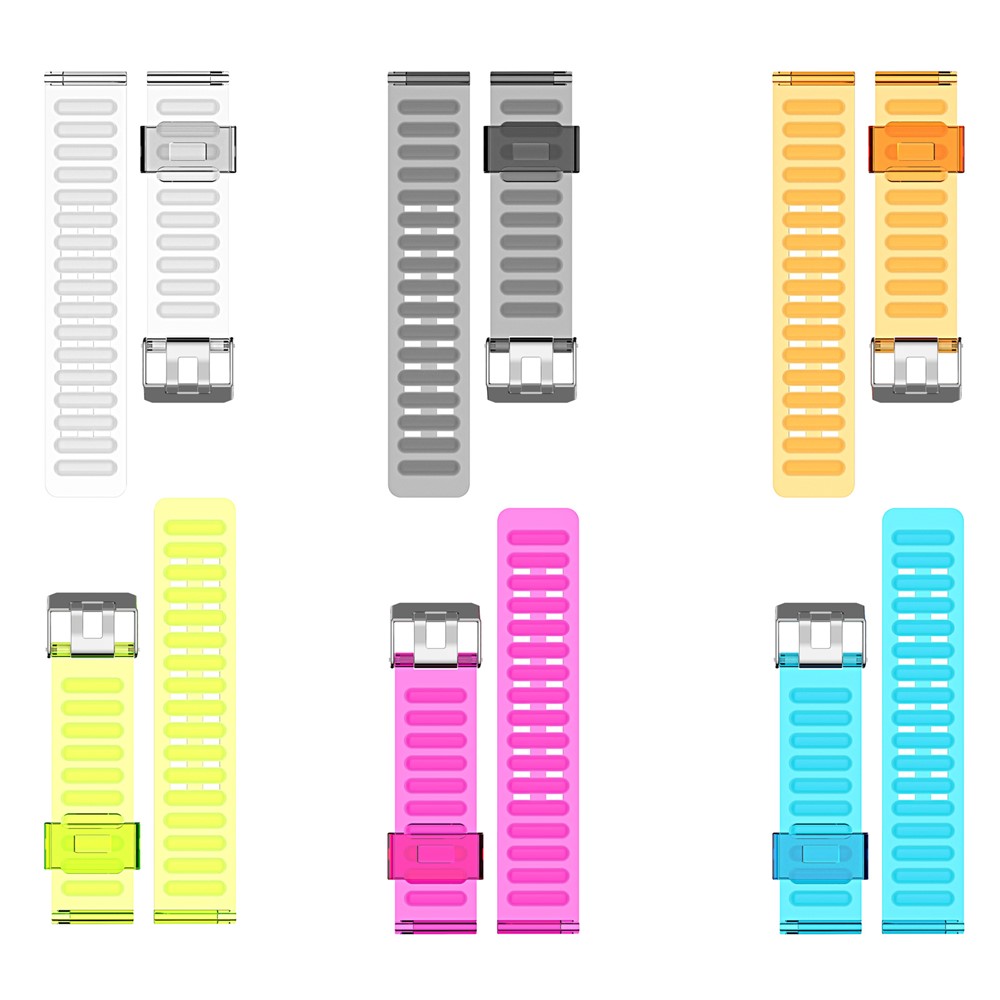 Weiche TPU Smart Watch Ersatzgurt Für Samsung Galaxy-Uhr 46mm, Huawei-Uhr GT 2 46mm Usw. - Transparent-4