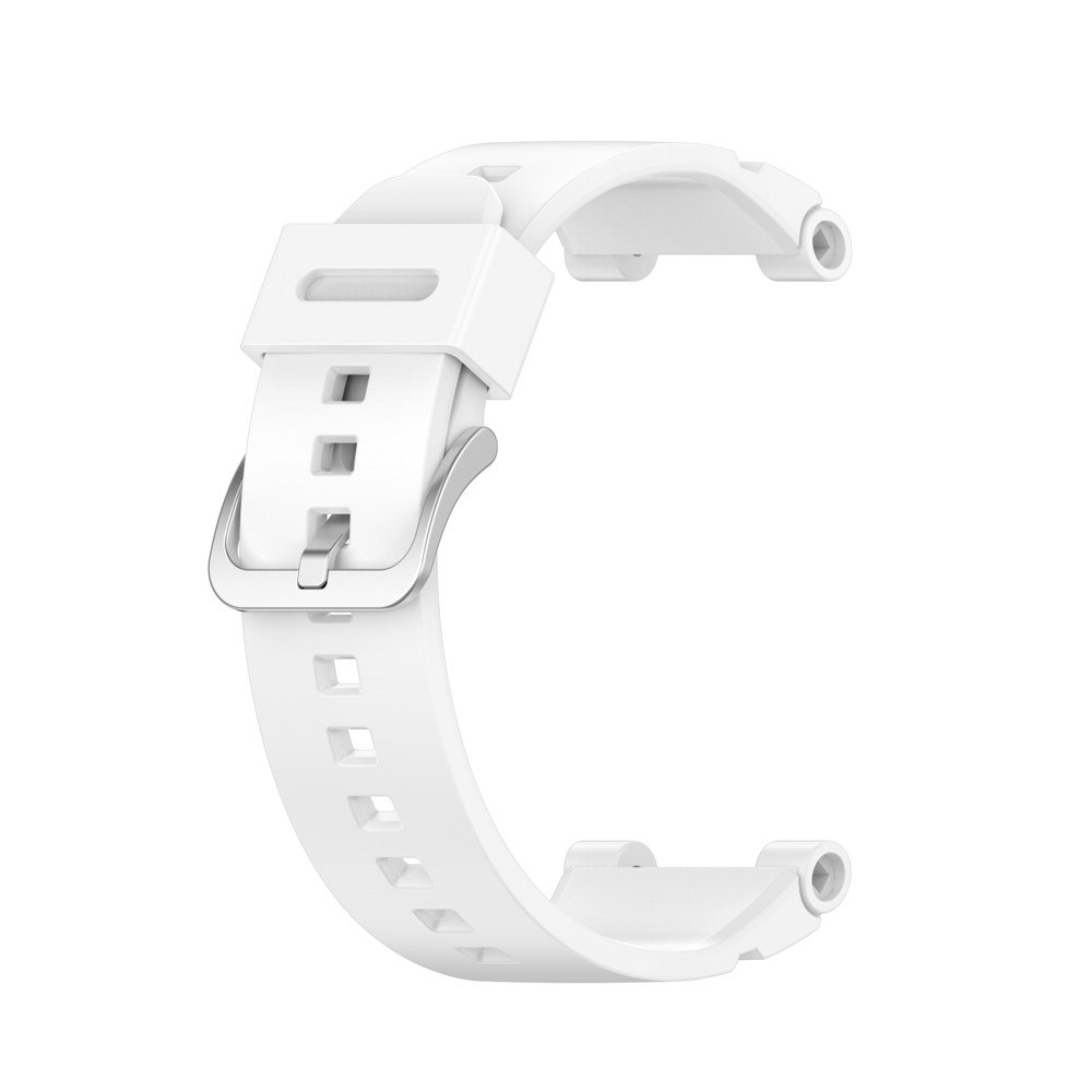 Flexible Silicone Watch Strap with Screwdrivers for Huawei Children's Watch 4X - White-3