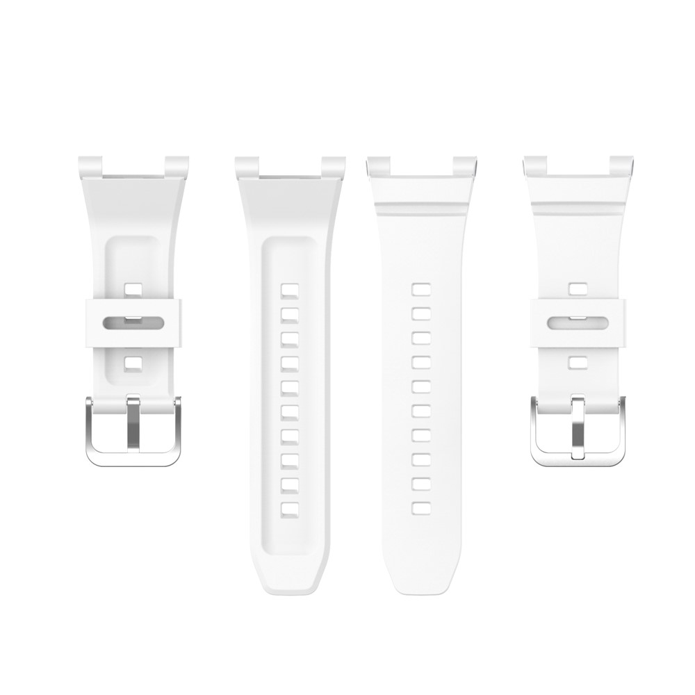 Flexible Silicone Watch Strap with Screwdrivers for Huawei Children's Watch 4X - White-4